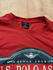 Mens? U.S. Polo Assn Graphic Logo Red Short Sleeve Casual T-shirt. Size X-large