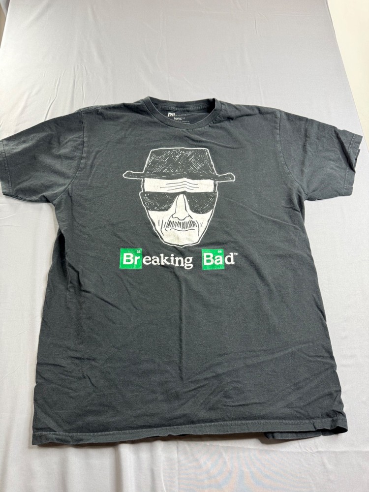 Breaking Bad Shirt Mens XL Extra Large Black Heisenberg Walter White Graphic2012