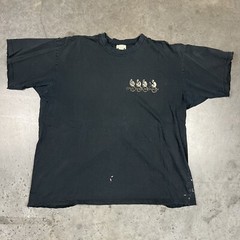 Brass Monkey Pub T Shirt Mens XL Black Distressed Australia Short Sleeve Preowne