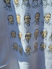 Vintage 2008 United States Presidents Animated Shirt Size XL Obama Bush Clinton