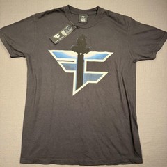 FaZe Clan Naruto Shirt Mens Medium Black Shippuden Anime Graphic Tee T-Shirt