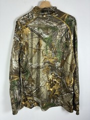 Realtree Camo Shirt Realtree Xtra Camo T-Shirt Quarter Zip Pullover Men Large