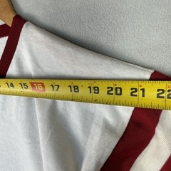 NOS 70s Boston College T Shirt XL Ringer Single Stitch USA Football Jersey VTG