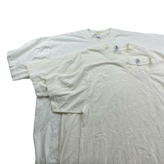 Los Angeles Apparel 6.5 Ounce Men’s T-Shirt Ivory • 2 Large – 1 XL • Lot of 3