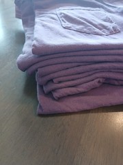 Comfort Colors Pocket T-Shirt in Berry – 9 SHIRTS – VARIOUS SIZES – S, M, L, XL