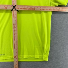 Nike Dri-Fit T-Shirt Mens Medium Neon Volt Short Sleeve Performance Athletic Tee