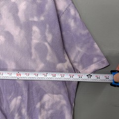Nike Max 90 Festival Shirt Purple Halftone Dot Y2K Loose Fit Large
