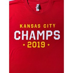 Kansas City Chiefs 2019 Super Bowl Champs American Apparel Size Medium