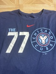 Nike Shirt Chicago Cubs The 77 Mens XL Player Issued XL Lance Rymel