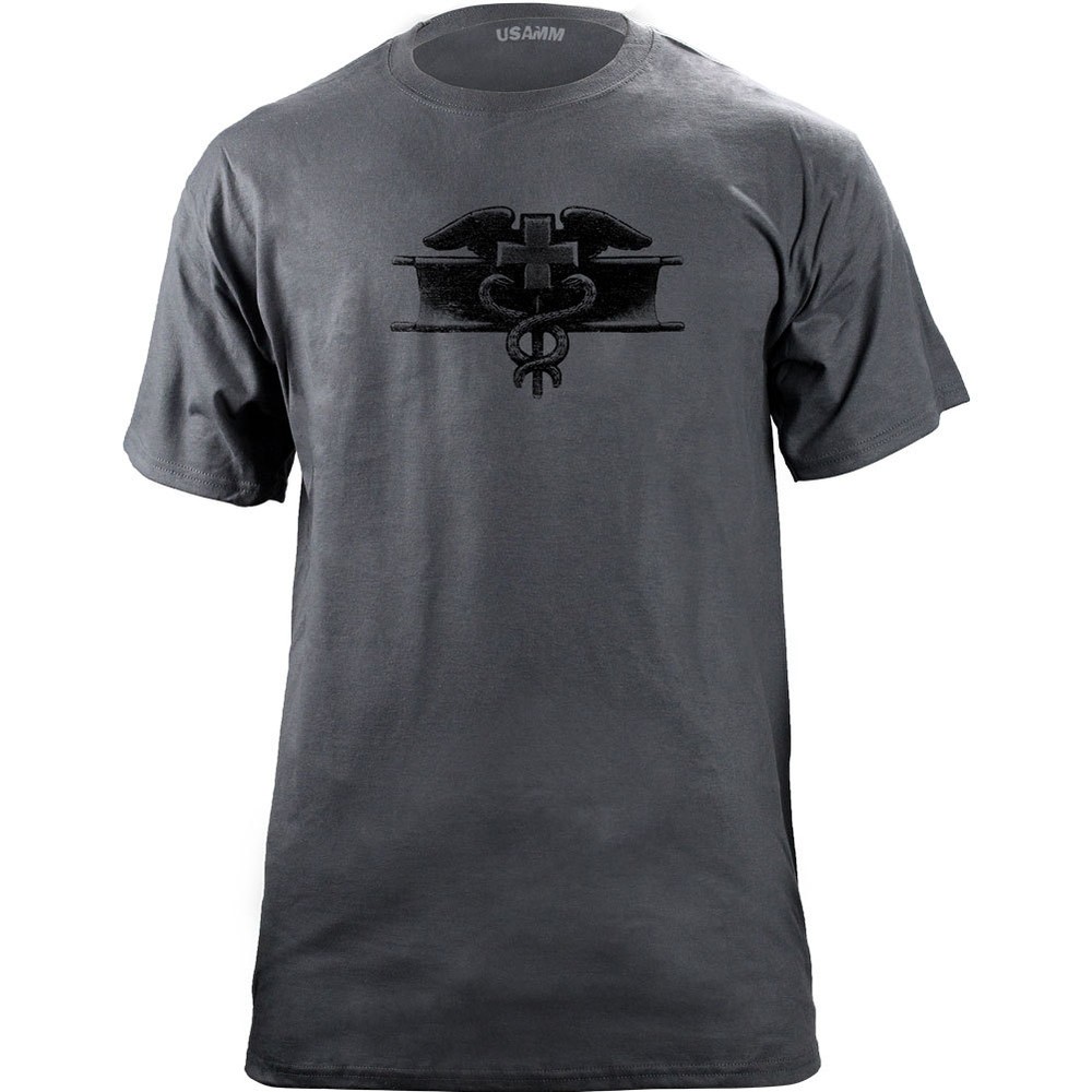 Vintage Army Expert Field Medical Badge Subdued Veteran T-Shirt