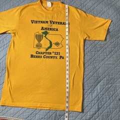 Vintage Vietnam We Remember Shirt M veterans of america chapter 131 berks county