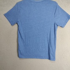 Nike Shirt Adult Medium Blue Swoosh Logo Short Sleeve Active Sports Outdoor Mens