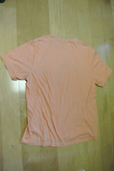 Orange John Ashford Men’s X-Large Tagless Easy Care T-Shirt Cotton Short Sleeve