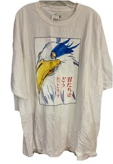 STUDIO GHIBLI THE BOY AND HERON POSTER Men’s Tee T Shirt 3X 3XL
