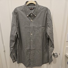 Lot of 7 Various Brands Long Sleeve Button Up Shirts Size Large and XL