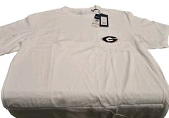 Vineyard Vines UNIVERSITY OF GEORGIA BULLDOGS Pocket T-shirt Men’s Size LARGE