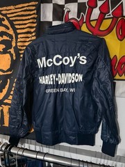 Vintage Harley Davidson Racing Jacket Mens Size Small