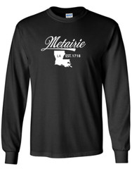 Metairie Louisiana T-Shirt Long Sleeve Graphic tee