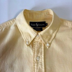 Ralph Lauren BLAKE Polo Shirt Multi-Color Pony Vintage Used For 14Y+ Japan