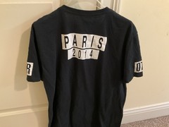 On The Run OTR Jay-Z Beyoncé Paris 2014 Tour Shirt Black White Large