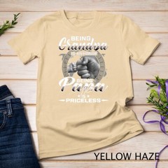 being grandpa is an honor being papa is priceless father T-Shirt Unisex T-shirt