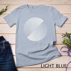 Minimal 20s geometric design primitive white circle shape T-Shirt Unisex T-shirt