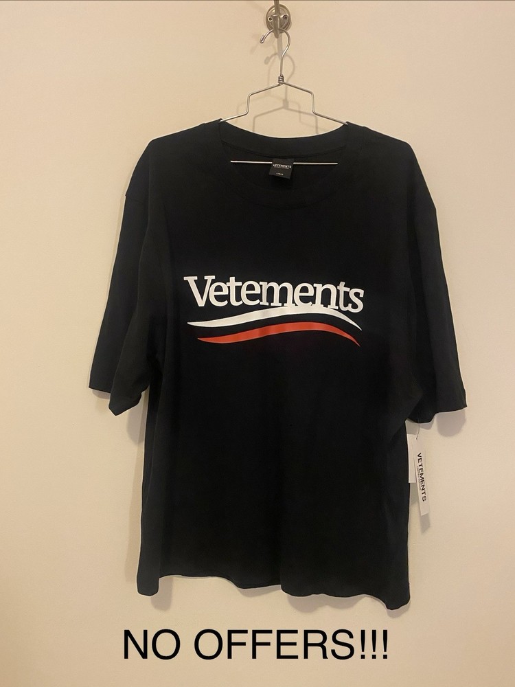 Vetements T Shirt Size large Men’s 58$ By Drill Clothing