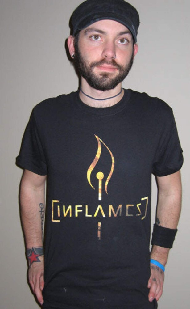 In Flames Match – Swedish Metal Band Concert Rock T-Shirt