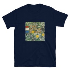 THE STONE ROSES Debut Album Black/White/Navy Short-Sleeve Unisex T-Shirt