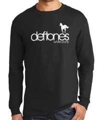 Deftones White Pony Long Sleeve T-Shirt American Hard Rock Band S-3XL Cotton Tee