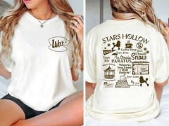 Retro Luke’s Diner T shirt, Welcome to Stars Hollow Comfort Colors Shirt