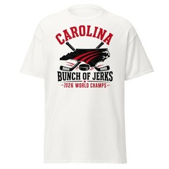 Carolina Hockey 2026 World Champs Bunch of Jerks Fan T-Shirt