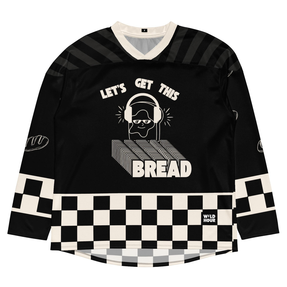 Rave Hockey Jersey Daily Bread Jersey EDM Merch Rave Merch Rave Outfits