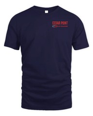 Cedar Point Merchandise Track Layout Shirt