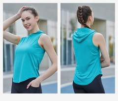 Quick Drying Vest For Men&Women Sweatshirt XL Sportswear Fitness Hooded T-Shirts