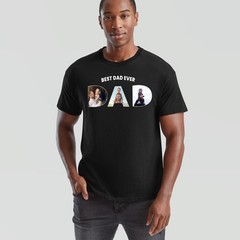Personalised Unisex T Shirts Add Your Photo Text Ultra Soft Front & Back Print