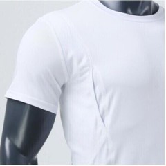 Explosive Man’s T-shirt Concealed Hidden Holster Tactical Invisible Carry Tops A