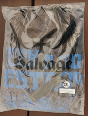Genuine Vintage Salvage Brand T Shirt “Shogun” Charcoal V51T425 Size XXL