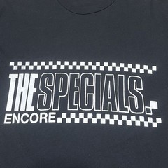 The Specials Encore 2 Tone Ska Punk Band Tour Men’s T-Shirt 2 Sided M
