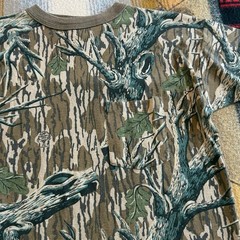 Vintage 80s Mossy Oak Treestand Camo Camouflage T-Shirt Size Small Made In USA