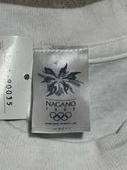 Vintage 1998 Nagano Olympic Winter Games Crew Neck T-Shirt Men’s OSFA NWT Rare