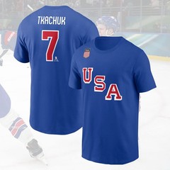 HOT ITEM! Brady Tkachuk #7 Team USA Hockey 2026 Name & Number Gift For Fans