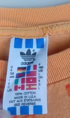 Vintage Adidas All Over Print Trefoil Logo T-shirt Mens Large AOP Colorful Beach