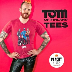 TOM OF FINLAND T-SHIRT “VILLAGE PEOPLE” (Gay, leather pants, cowboy, rubber)