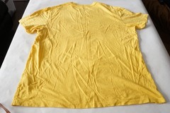 True Religion Yellow Hawaii Graphic Logo Crewneck Tee Men’s XXXL