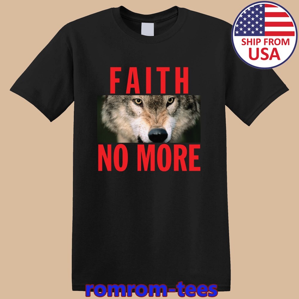 Faith No More Dog Wolf Black Size S-5XL