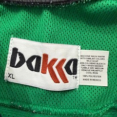Vintage Bakka Parrotheads Hockey Jersey #3 Men’s Extra Large Green Yellow 90s