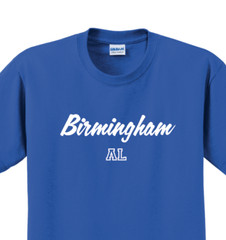 Birmingham, Alabama State T-Shirt Short Sleeve Graphic Tee Unisex apparel