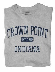 Crown Point Indiana IN T-Shirt EST