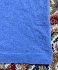 VTG 1994 Stephen Shimizu Koi Fish Fishing Nature Blue T-Shirt ADULT LARGE L READ